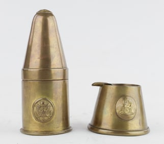 WORLD WAR I SMOKING TRENCH ART (2)
