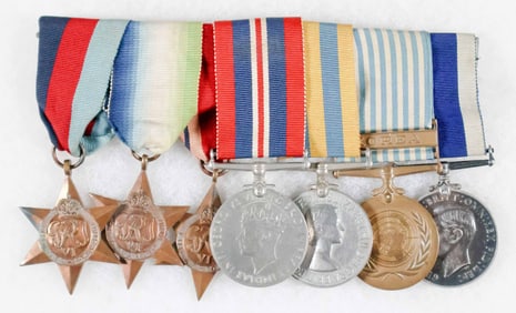 BRITISH NAVY MEDAL BAR