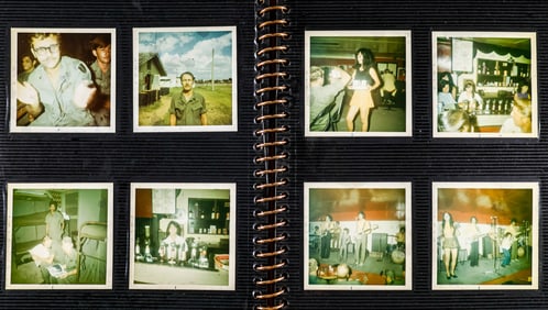 VIETNAM WAR PHOTOGRAPH ALBUM