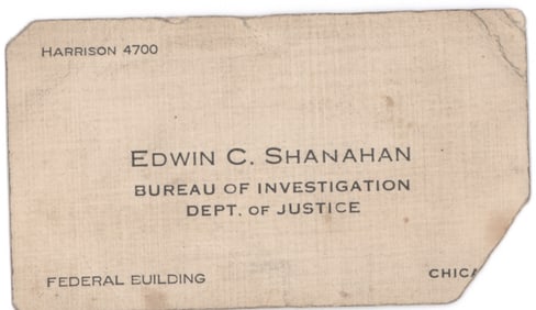 (F.B.I.) EDWIN C. SHANAHAN