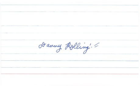 DANNY ROLLING