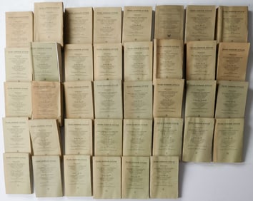1946 PEARL HARBOR HEARINGS TRANSCRIPTS - 39 VOLUMES