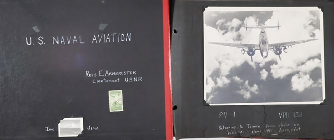V.P.B. 133 CREWMAN'S PHOTO ALBUM