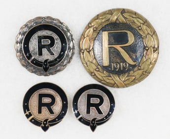 GERMAN HORSE BREEDING ASSOCIATION BADGES (4)