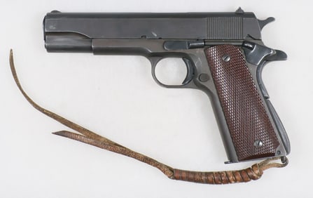 WORLD WAR II REMINGTON RAND 1911A1 US SERVICE PISTOL