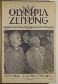 'OLYMPIA ZEITUNG' THIRTY-ISSUE RUN