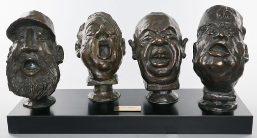RUBE GOLDBERG'S BRONZE 'THE FOUR WINDS'
