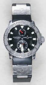 ULYSSE NARDIN MAXI MARINE STEEL DIVER WATCH 263-33