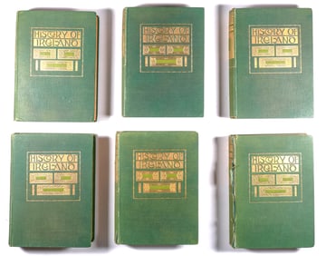 JOHN F. KENNEDY'S SIGNED SET OF 'HISTORY OF IRELAND'