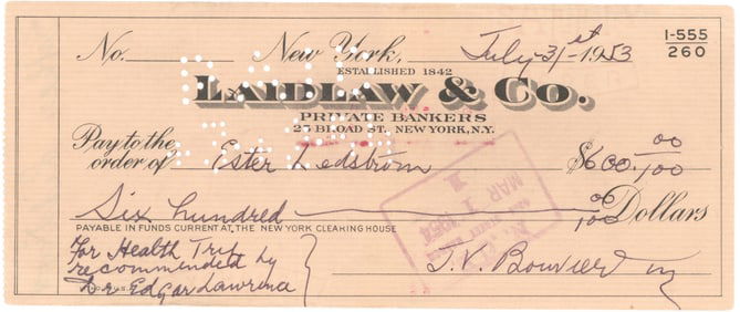 (JOHN F. KENNEDY) JOHN V. 'BLACK JACK' BOUVIER III