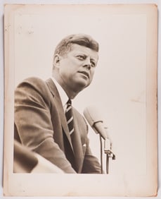 JOHN F. KENNEDY ORIGINAL CAMPAIGN PHOTOGRAPH