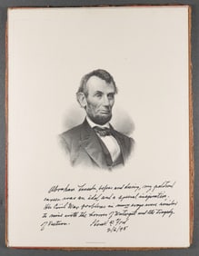 GERALD R. FORD COMPARES HIS ORDEAL TO LINCOLN AND THE CIVIL WAR
