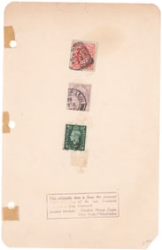 STAMPS FROM THE COLLECTION OF FRANKLIN D. ROOSEVELT