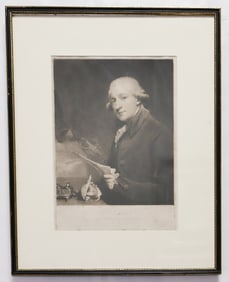 (JOSHUA REYNOLDS) ENGRAVING OF THOMAS TOMKINS
