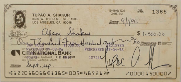 TUPAC SHAKUR