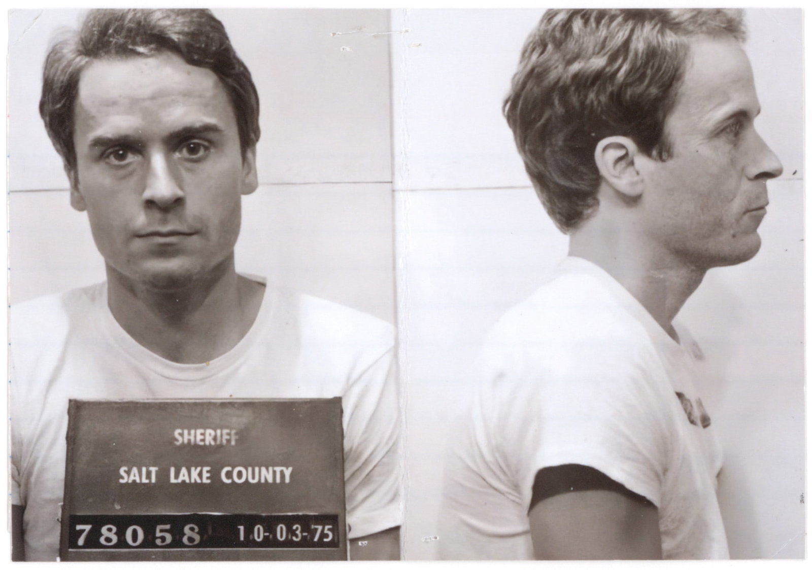 THEODORE 'TED' BUNDY'S 1975 MUG SHOT (1 of 2)