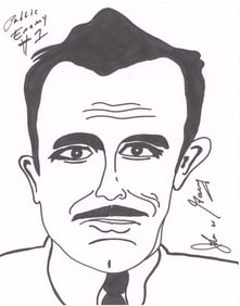 JOHN WAYNE GACY SIGNED ORIGINAL ART