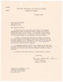 (DOOLITTLE MISSION) MARC MITSCHER