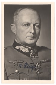 GUNTHER HANS VON KLUGE
