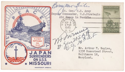 (JAPANESE SURRENDER)