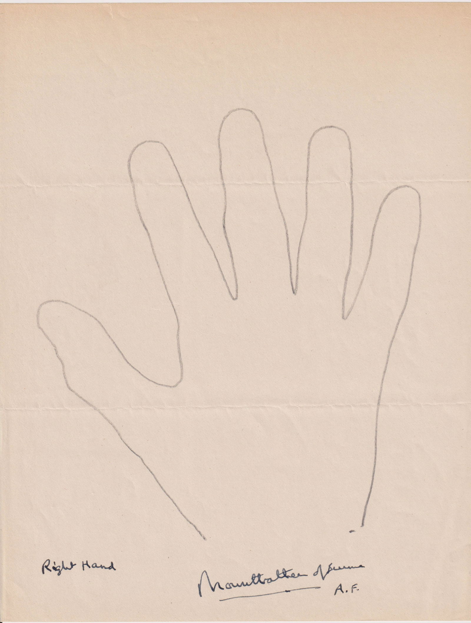 LOUIS MOUNTBATTEN: (1900 - 1979) British naval commander and statesman, supreme allied commander in Southeast Asia responsible for the recapture of Burma, later assassinated by the IRA. An unusual signed piece, a tracin