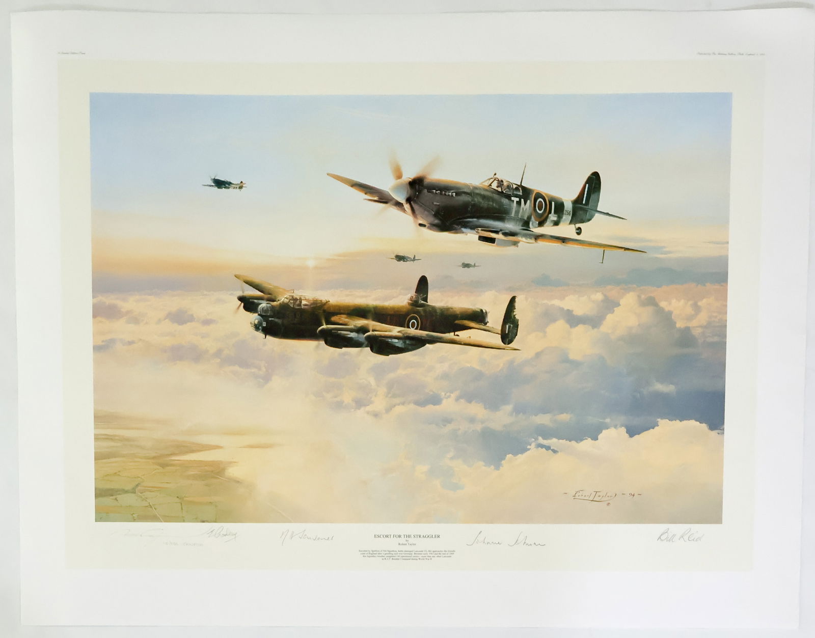 ROBERT TAYLOR'S 'ESCORT FOR THE STRAGGLER' (1 of 3)