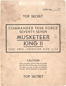 BATTLE OF LEYTE GULF: INVASION PLANS FROM THE ARCHIVE OF ADMIRAL RICHMOND K. TURNER
