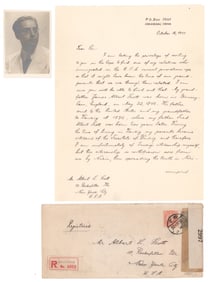 WORLD WAR II SOLDIER’S LETTER