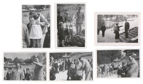 ADOLF HITLER PHOTOGRAPH GROUP (5)