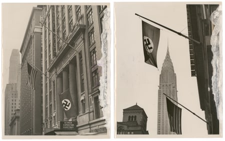 GERMAN-AMERICAN BUND 'CHRISTMAS MARKET' PHOTOGRAPHS (2)