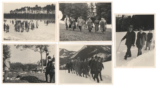HITLER AND FRIENDS AT THE BERGHOF (5)