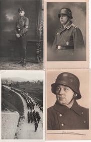 THIRD REICH PERSONNEL REAL PHOTO POSTCARDS (42)