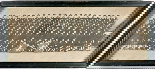 U.S. NAVY TRAINING STATION GRADUATION PHOTO