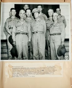 WORLD WAR II PHOTO ALBUM OF EDOUARD IZAC