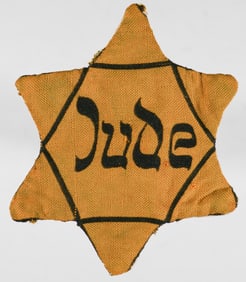 GERMAN 'JUDE' CLOTH STAR OF DAVID