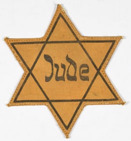 GERMAN 'JUDE' CLOTH STAR OF DAVID