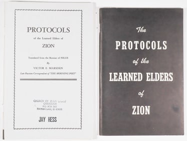 'PROTOCOLS OF THE ELDERS OF ZION' (2)