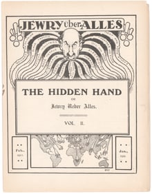 EARLY BRITISH HATE PROPAGANDA: ‘JEWRY UBER ALLES’