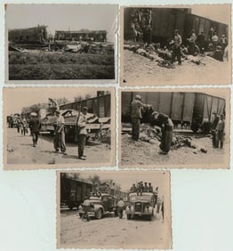 RUSSIANS LIBERATE STARVING PRISONERS