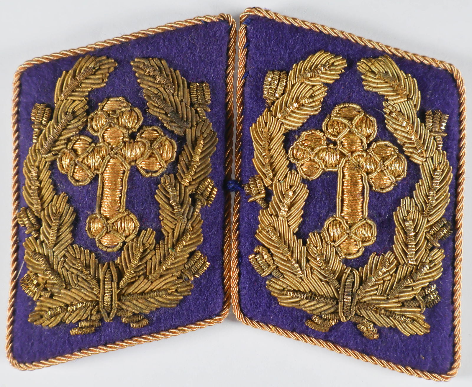 KRIEGSMARINE BISHOP'S COLLAR TABS (1 of 2)
