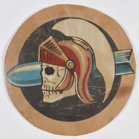533RD BOMB SQUADRON PAINTED PATCH