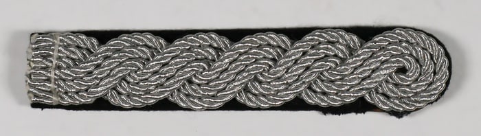 ALLGEMEINE-SS TUNIC-REMOVED COLONEL'S SHOULDER BOARD