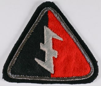 DUTCH SS TUNIC ARM SHIELD