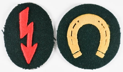 GERMAN ARMY SPECIALTY PATCHES (2)