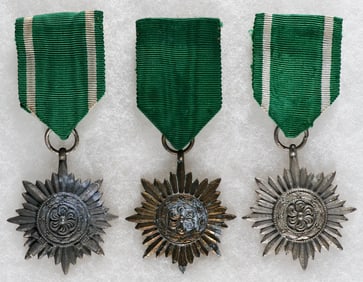 GERMAN EASTERN PEOPLE'S DECORATIONS (3)