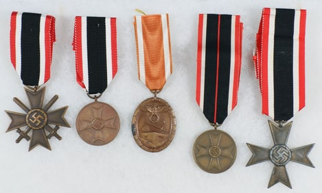 GERMAN MEDAL GROUPING (5)