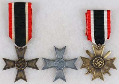 GERMAN MILITARY MEDALS (3)