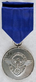 GERMAN POLICE 8-YEAR LONG SERVICE MEDAL