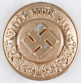 GERMAN POLICE GENERAL'S BELT BUCKLE