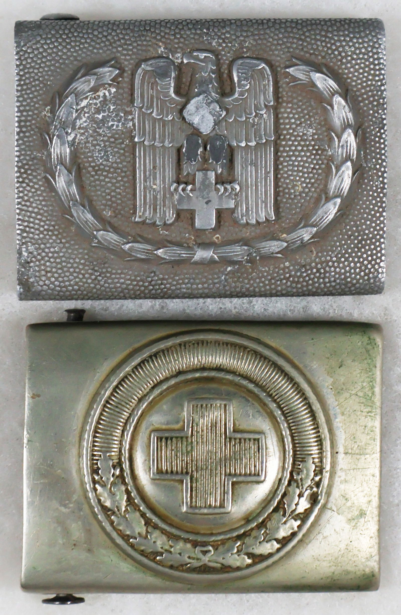 GERMAN RED CROSS BELT BUCKLES (2) (1 of 3)
